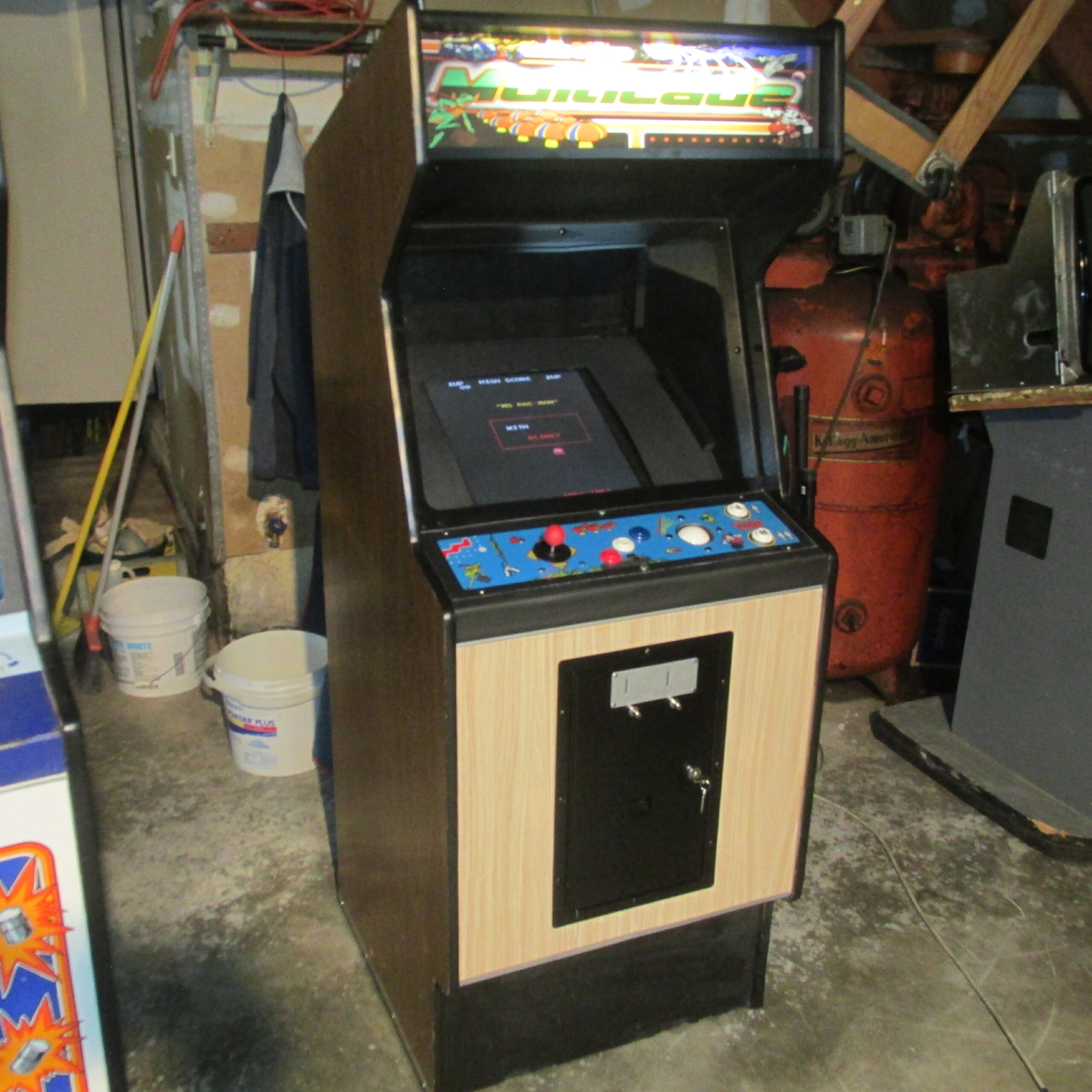 “multicade” Upright Cabinet Video Game - Please Call For Price - Home 
